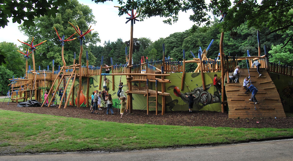 Juegos Infantiles para Parques Públicos y Exterior