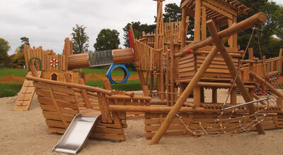 juegos infantiles de madera para parques - Juegos Recreativos