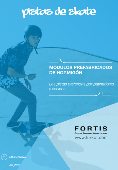 Pistas skate hormign prefabricado