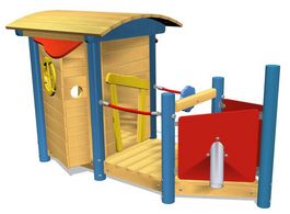 CONJUNTO MODULAR VARIOSET MINI BARCO DE JUEGOS SCHOLLE -R